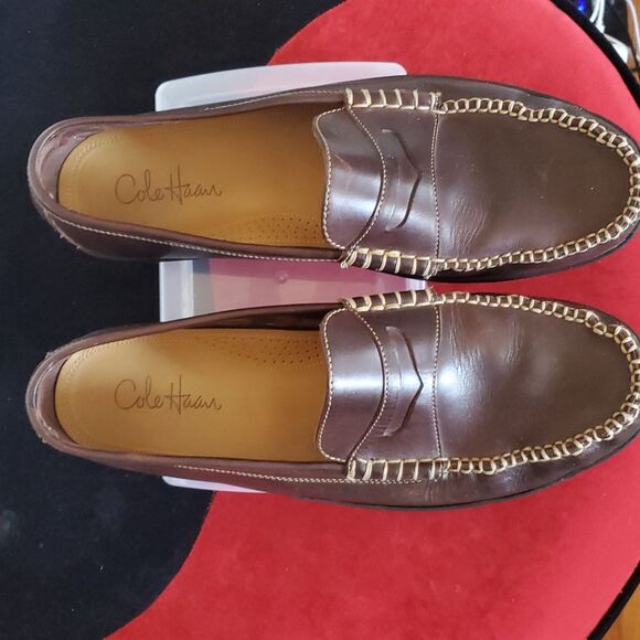 Cole Haan Men's Brown Driving Loafers Size 13M - Picture 3 of 11